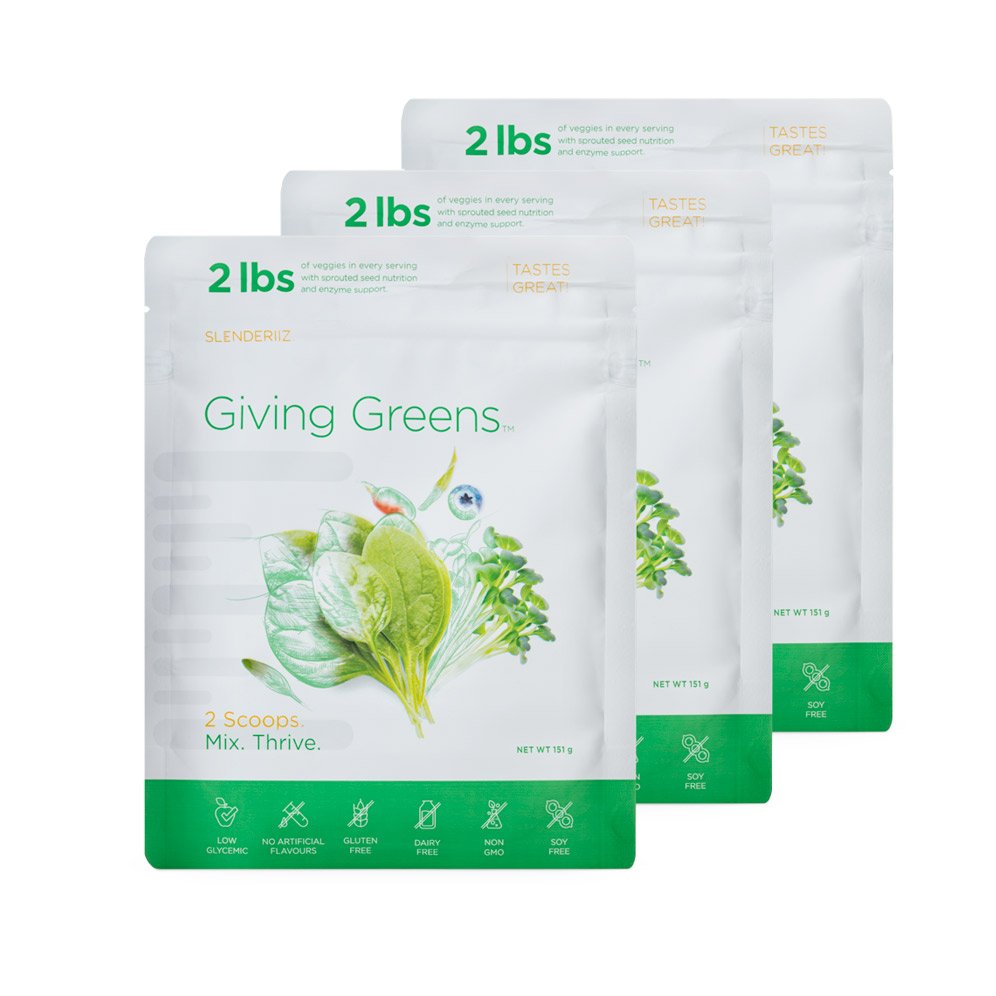 Slenderiiz Giving Greens Drink Pack