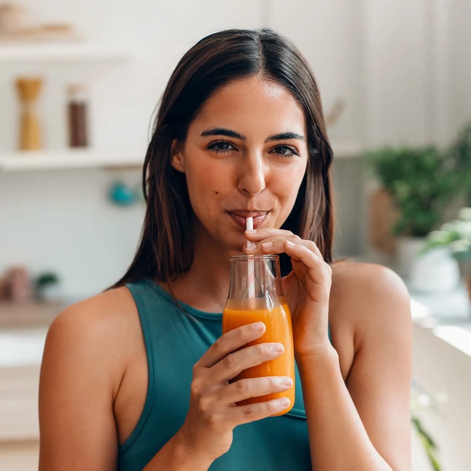Woman enjoying Glicotrol