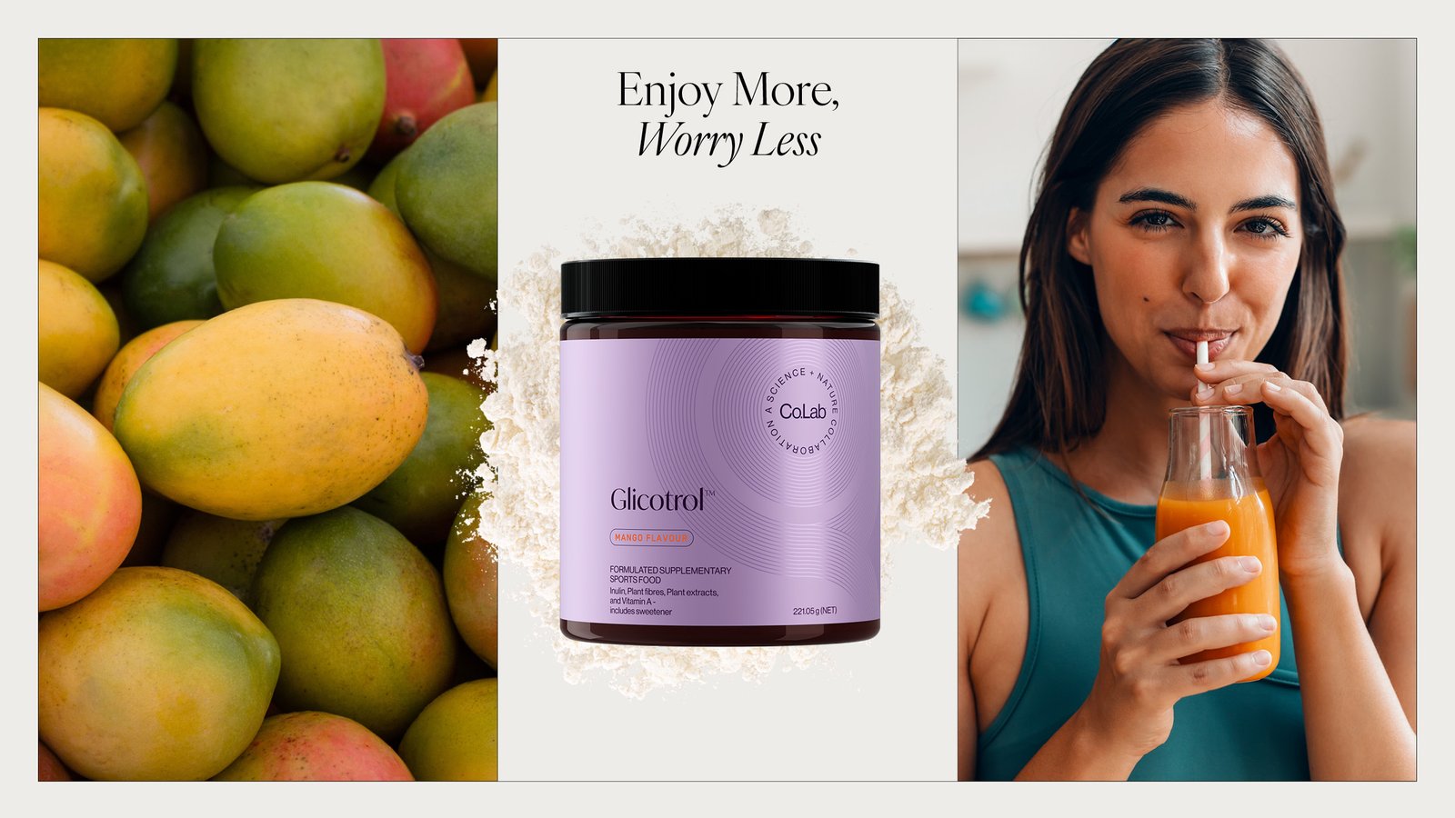 Glicotrol mango flavour