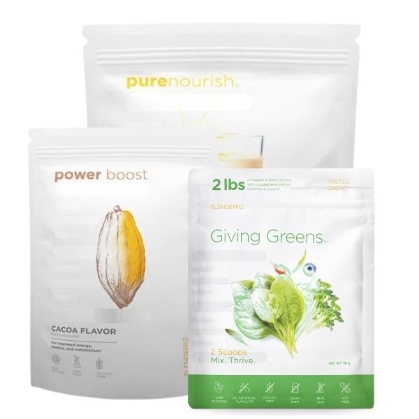 PureNourish Natural, Power Boost + Giving Greens