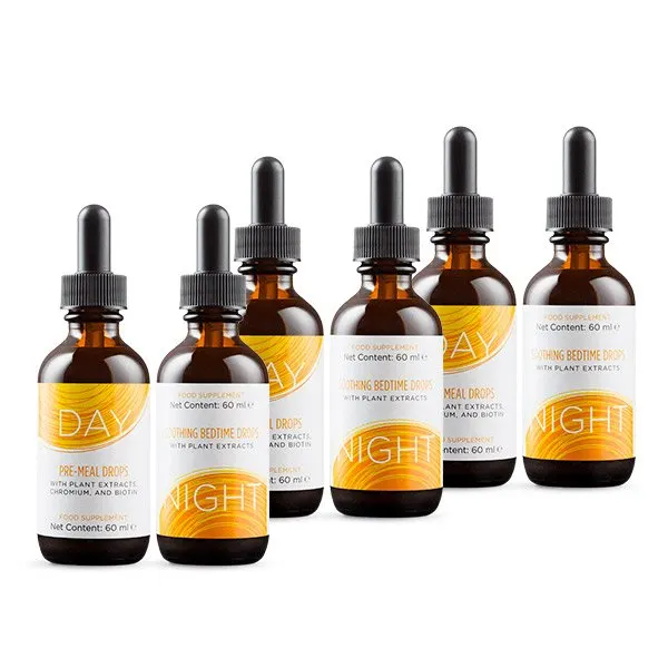 Slenderiiz Day & Night Drops - 3 Pack